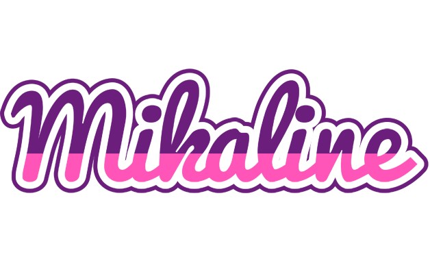 Mikaline cheerful logo