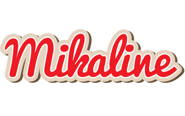 Mikaline chocolate logo