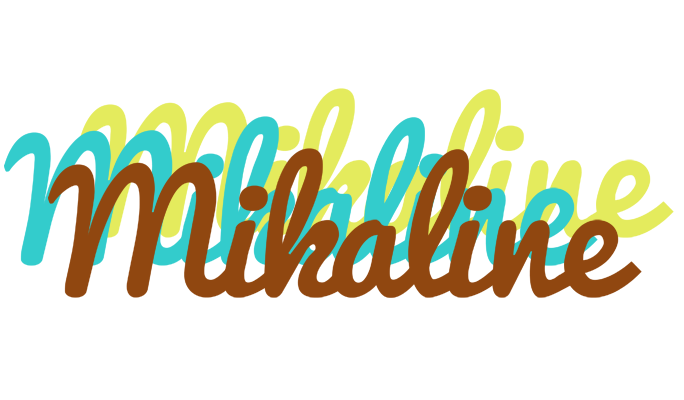 Mikaline cupcake logo