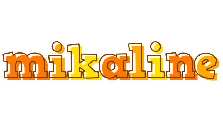 Mikaline desert logo