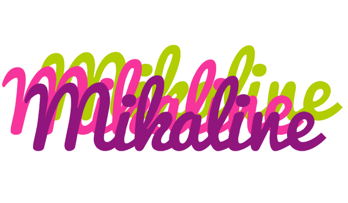 Mikaline flowers logo