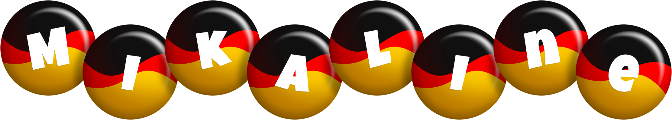 Mikaline german logo