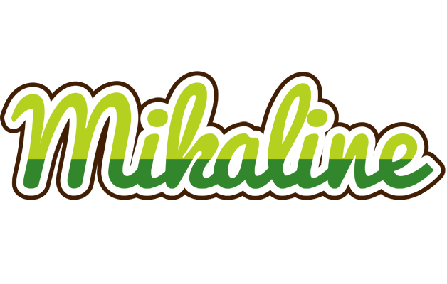 Mikaline golfing logo