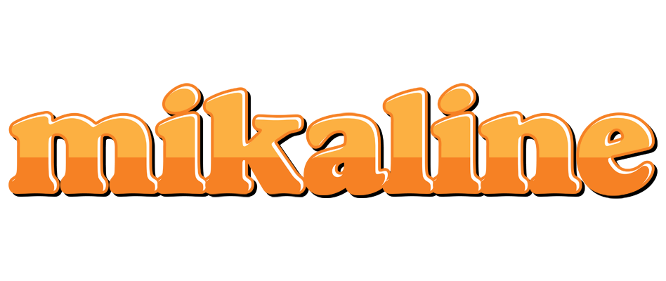 Mikaline orange logo