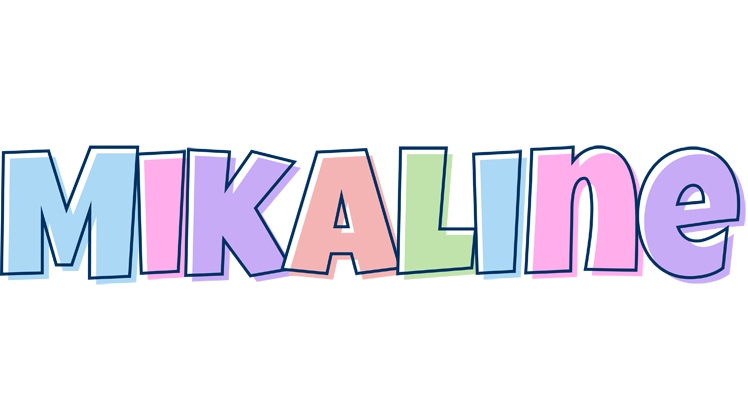 Mikaline pastel logo