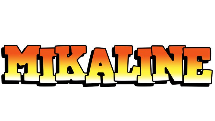 Mikaline sunset logo