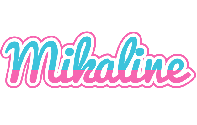 Mikaline woman logo