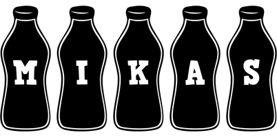 Mikas bottle logo