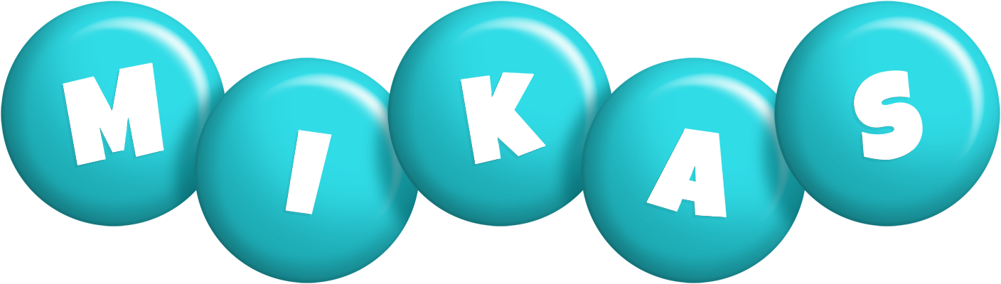 Mikas candy-azur logo