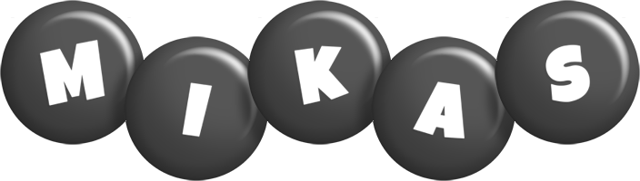 Mikas candy-black logo