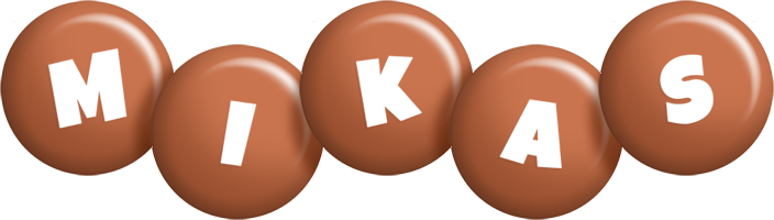 Mikas candy-brown logo
