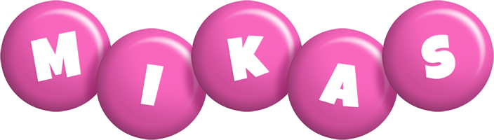 Mikas candy-pink logo