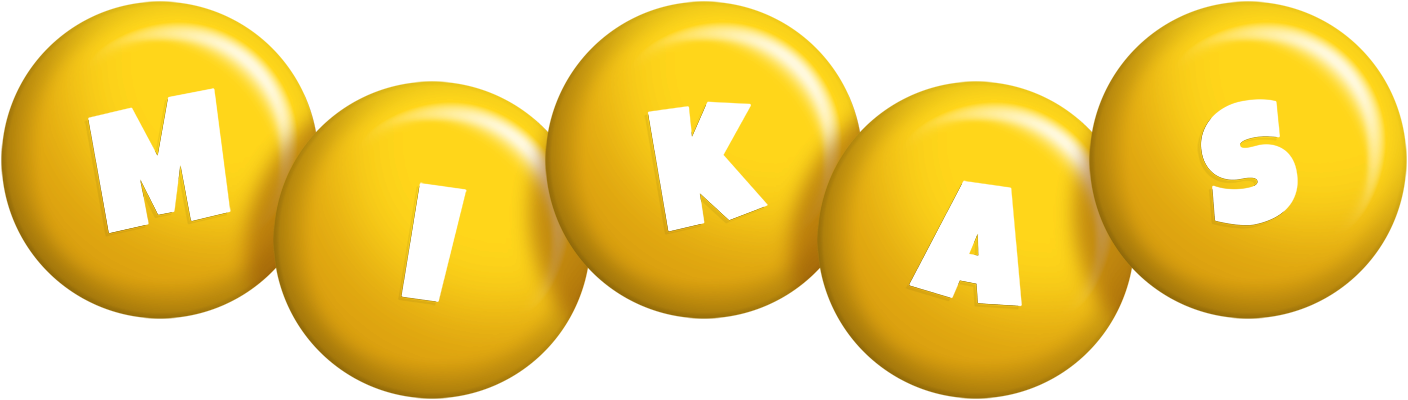 Mikas candy-yellow logo