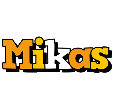 Mikas cartoon logo