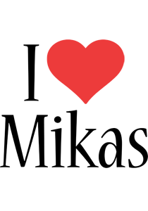 Mikas i-love logo