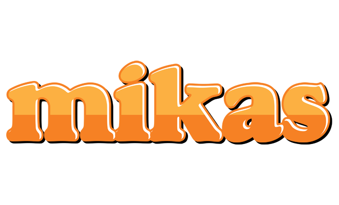 Mikas orange logo