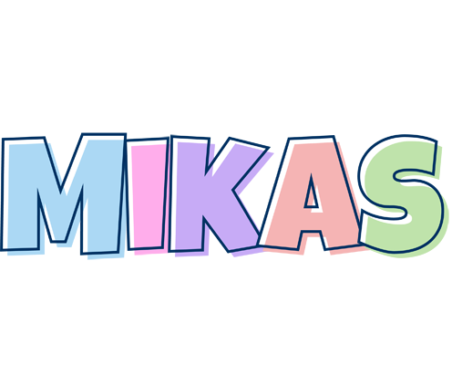 Mikas pastel logo