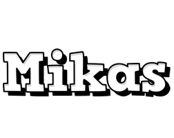 Mikas snowing logo