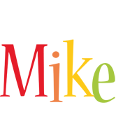 Mike birthday logo