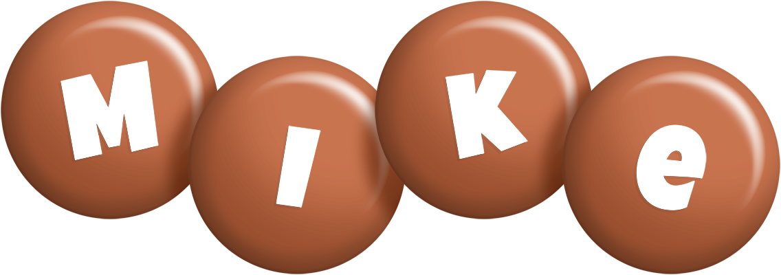 Mike candy-brown logo