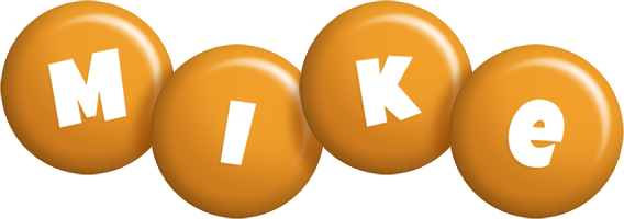 Mike candy-orange logo