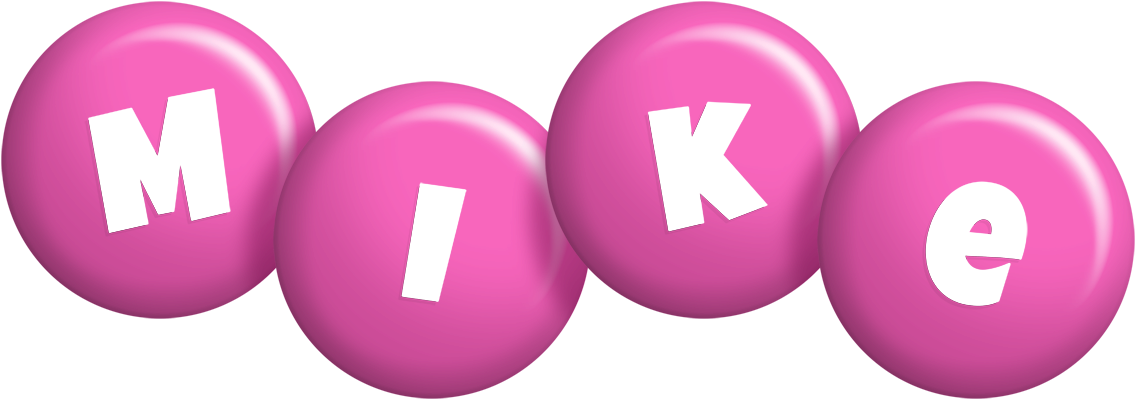 Mike candy-pink logo