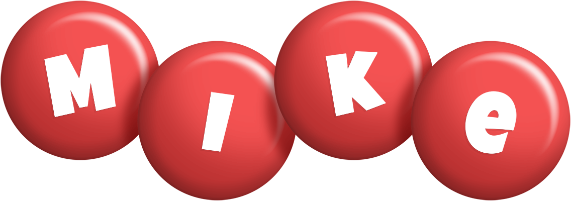 Mike candy-red logo