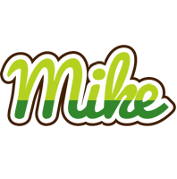 Mike golfing logo