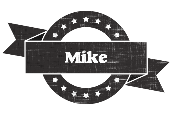 Mike grunge logo