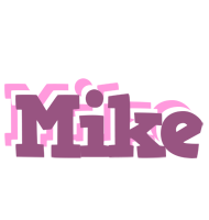 Mike relaxing logo
