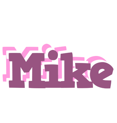 Mike relaxing logo