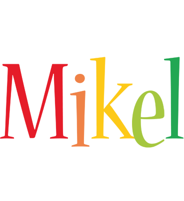 Mikel birthday logo