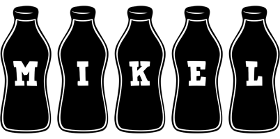 Mikel bottle logo