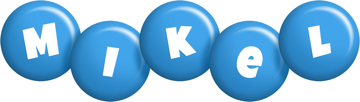 Mikel candy-blue logo