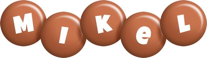 Mikel candy-brown logo