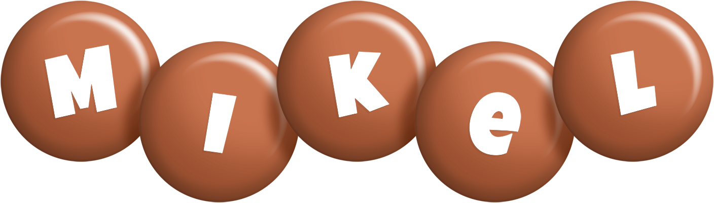 Mikel candy-brown logo