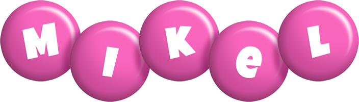 Mikel candy-pink logo