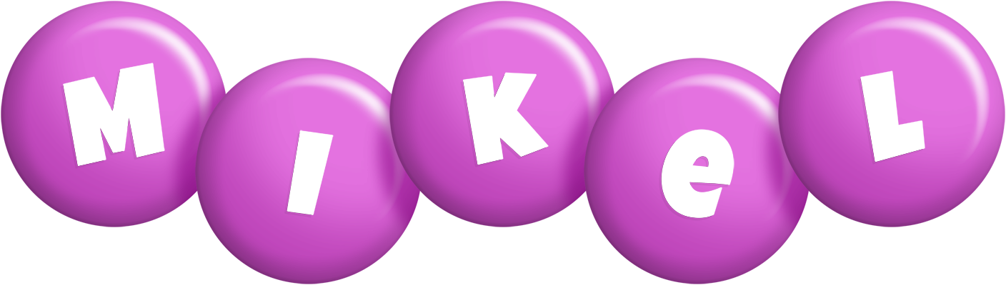 Mikel candy-purple logo