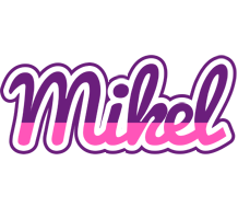 Mikel cheerful logo