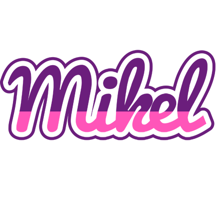 Mikel cheerful logo