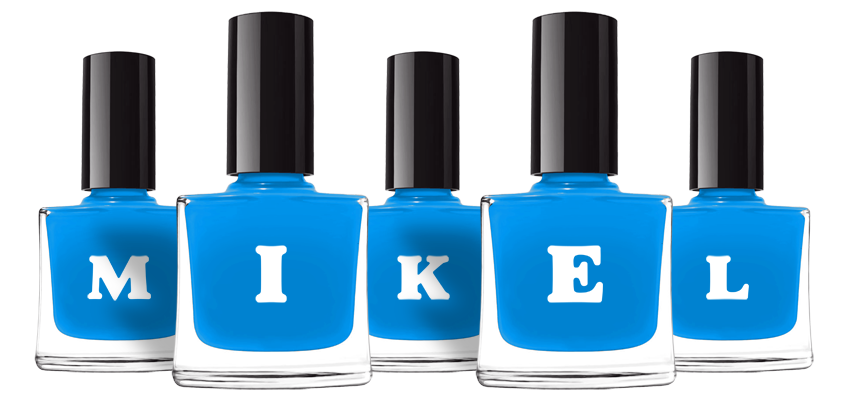 Mikel glossy logo