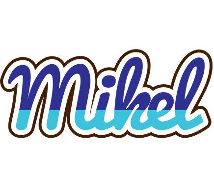 Mikel raining logo