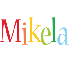 Mikela birthday logo