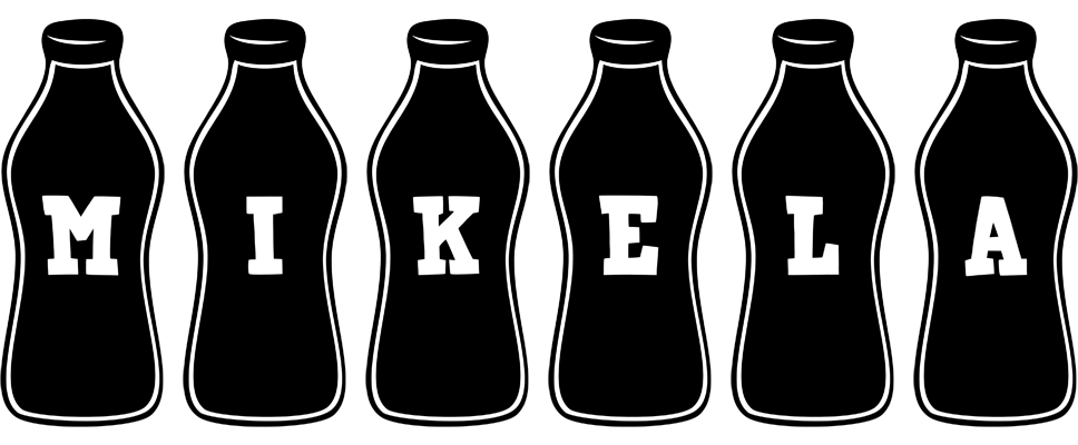 Mikela bottle logo