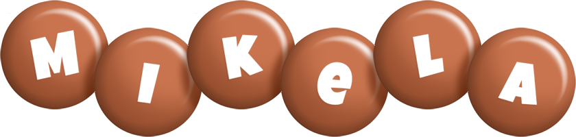 Mikela candy-brown logo