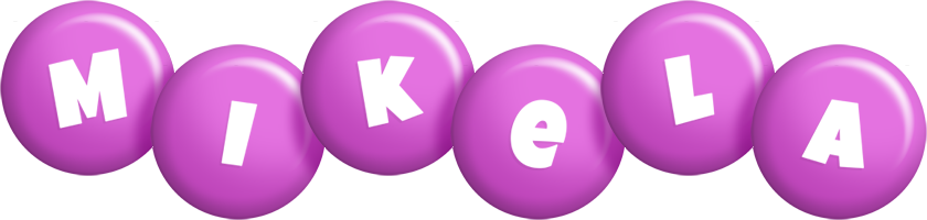 Mikela candy-purple logo