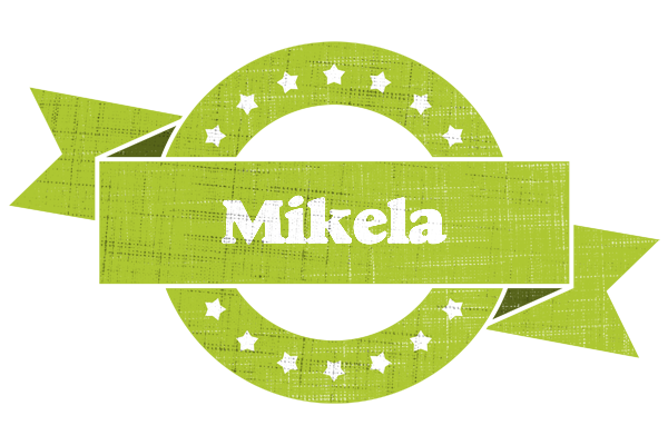 Mikela change logo