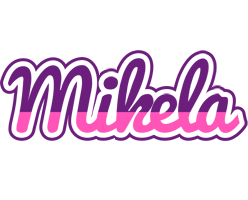 Mikela cheerful logo