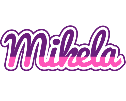 Mikela cheerful logo
