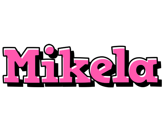 Mikela girlish logo